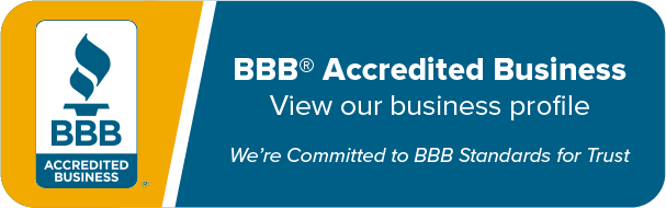 BBB Accredited Business — view our business profile